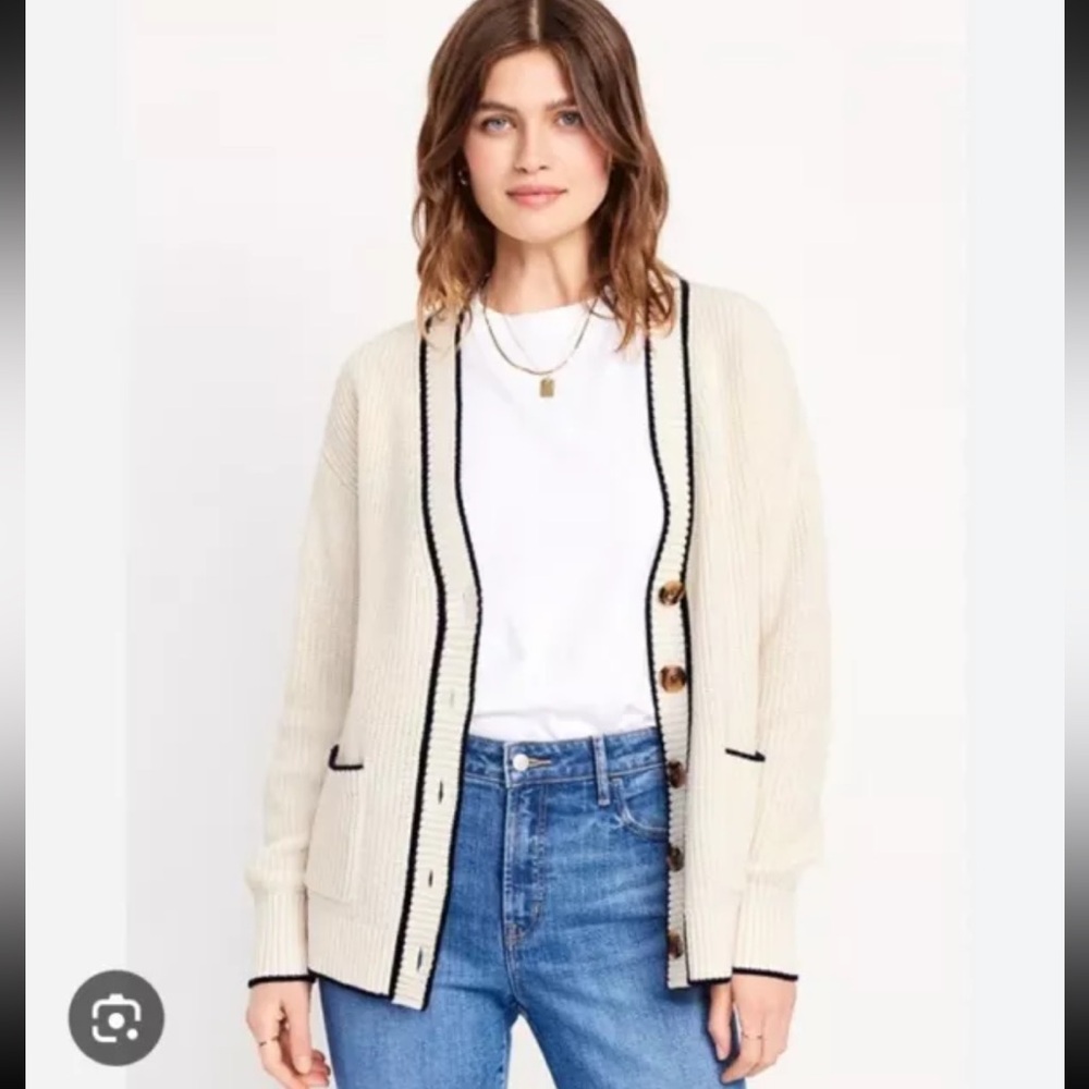 Old Navy Relaxed Cardigan Sweater Size S Petite